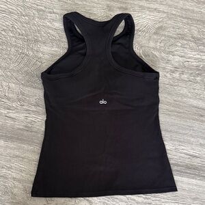 ALO Yoga Women's Classic Black Racerback Tank sz XL